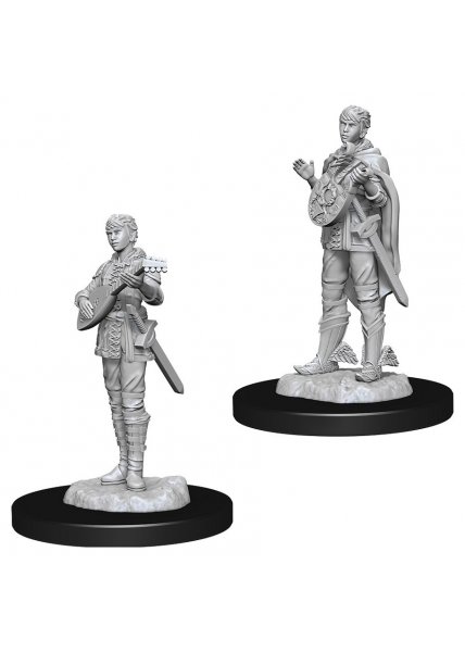 D&D Nolzur's Marvelous Unpainted Miniatures: Female Half-Elf Bard